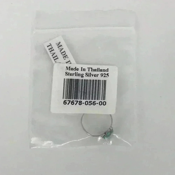 925 STERLING SILVER BEADED FLOWER ADJUSTABLE OPEN TOE RING SIZE XS - Picture 6 of 12